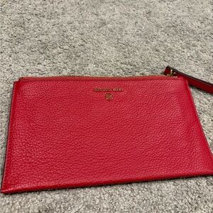 Michael Kors wristlit red! Nwot